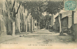 Dép 83 - Le Luc - L'avenue De La Gare - Bon état Général - Le Luc