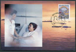 1992 Greenland Cancer Research Medical Maxicard - Ammassalik - Cartes-Maximum (CM)