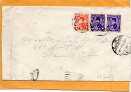 Egypt Old Cover Mailed To USA - Briefe U. Dokumente