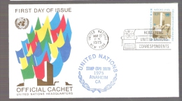 United Nations - Stamp EXPO South 1975 Anaheim, California - Postmarked Honoring United Nations Correspondents - Lettres & Documents