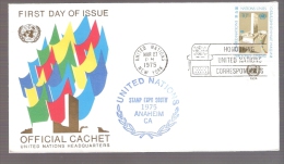 United Nations - Stamp EXPO South 1975 Anaheim, California - Postmarked Honoring United Nations Correspondents - Cartas & Documentos