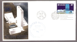 United Nations - SEPAD 1973 Philadelphia, Pennsylvania - Postmarked IMO WMO Meteorological Progress 1873-1973 - Storia Postale
