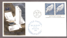 United Nations - CAPE COD PEX IV 1974 - Hyannis, Massachusetts- Postmarked United Nations Peace-Keeping Operations - Lettres & Documents