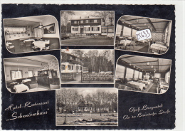 CPM GF  - 25633-Allemagne  -  Gross Burgwedel - Multivues Du " Schweizerhaus" Um 1960-Envoi Gratuit - Burgwedel