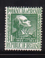 Ireland 1949 Mangan Poet Used - Oblitérés