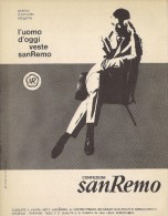 # ABITI CONFEZIONI SANREMO 1950s Advert Pubblicità Publicitè Reklame Suits Vetements Vestidos Anzugen - 1940-1970 ...