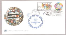 United Nations - BEPEX 1977, Elmwood Park, New Jersey - Lettres & Documents