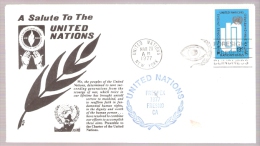 United Nations - FRESPEX 1977 Fresno, California - Cartas & Documentos