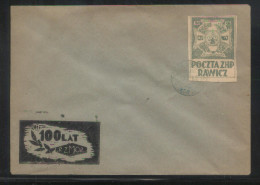 POLAND 1962 SCARCE SCOUTS MAIL COVER RAWICZ POLAND 100 YEARS RZ MOZ CINDERELLA SCOUTS SCOUTING - Briefe U. Dokumente