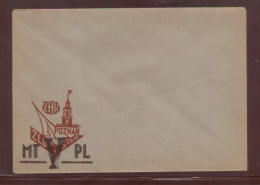 POLAND 1963 SCARCE SCOUTS MAIL COVER RAWICZ MT V PL POZNAN TRADE FAIR CINDERELLA SCOUTS SCOUTING - Lettres & Documents