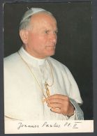 Vatican 1981, Card "Joannes Paulus II", W./ Postmark Citta Di Vaticano - Lettres & Documents