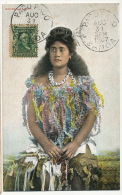 Samoan Beauty  Stamped From Pago Pago 1907 Mint Not Postally Used  Th.  E.L. Serie 1009 - Amerikanisch Samoa