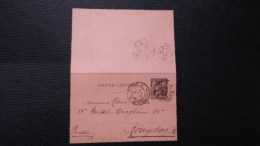 ENTIER POSTAUX N° 97CL?  Avec Oblitération D'Epoque  TB - Cartes-lettres