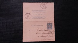 ENTIER POSTAUX N° 90-CP2  Avec Oblitération D'Epoque  TB - Cartes-lettres