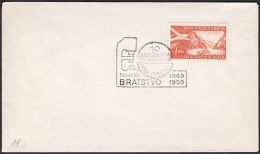 Yugoslavia 1959, Cover W./ Special Postmark "Factory Bratstvo, Novi Travnik" Ref.bbzg - Brieven En Documenten