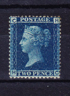 1858  SG 45 Queen Victoria 2 D. Blue* Plate 9 - Ungebraucht
