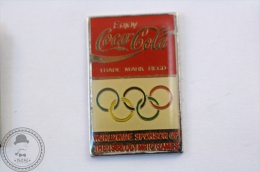 Coca Cola Worldwide Sponsor Of The 1988 Olympic Games Pin Badge - #PLS - Coca-Cola