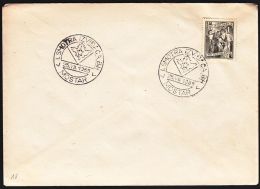 Yugoslavia 1959, Cover W./ Special Postmark "The First Meeting The Scouts, Mostar", Ref.bbzg - Lettres & Documents