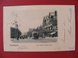 CPA Southport (England/Angleterre) - Lord Street, Looking South - 1901 (Tramway) - Southport