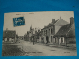 41)  Droué -  Rue Saint-nicolas ( Boulangerie )  - Année 1921 - EDIT - Yson - Droue