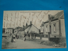 41)  Droué - Avenue De La Gare   - Année 1915 - EDIT - Goussard - Droue