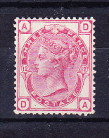 1873/80  SG 144 * Queen Victoria 3 D. Rose Platte 12 - Nuovi