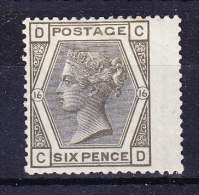 1878  SG 147 * Queen Victoria 6 D. Grey Platte 16 - Nuovi