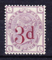 1883 SG 159 * Queen Victoria 3 D. On 3 D. Lilac - Unused Stamps