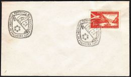 Yugoslavia 1960,Cover W./ Special Postmark "15th Yugoslav Championship In Skiing,Kranjska Gora", Ref.bbzg - Lettres & Documents