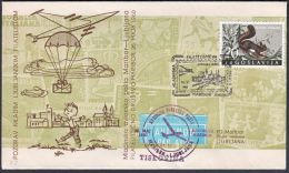 Yugoslavia 1960, Illustrated Airmail Cover W./ Special Postmark "Philatelic Exibition In Maribor", Ref.bbzg - Lettres & Documents
