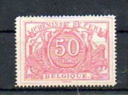 F515  Belgique Chemin De Fer 50 Cts ** - Other & Unclassified