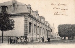 TORCY ECOLE COMMUNALE FILLETTES CARTE PRECURSEUR - Torcy