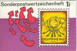 DDR Sondermarkenheftchen SMHD 40 Briefmarke Mit Posthorn Ohne Briefmarken - Markenheftchen
