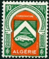 ALGERIA, COLONIA FRANCESE, FRENCH COLONY, STEMMI, COAT OF ARMS, 1947, NUOVO (MNH**), Scott 210 - Neufs