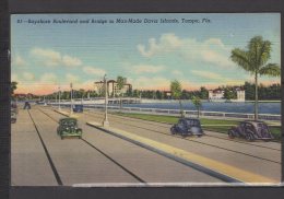 Bayshore Boulevard And Bridge To Man-Made Davis Islands , Tampa - Tampa
