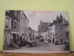 SAINT-NICOLAS-DU-PORT (MEURTHE ET MOSELLE) LES COMMERCES. LES MAGASINS. GRANDE-RUE. - Saint Nicolas De Port