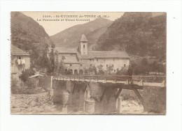 3509  -   St-ETIENNE-de-TINEE    -    La Passerelle Et Vieux Couvent - Saint-Etienne-de-Tinée