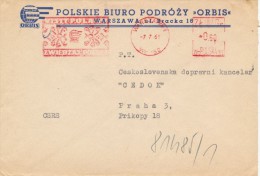 I4152 - Poland (1961) Warszawa 1: ORBIS Visit Poland - Briefe U. Dokumente
