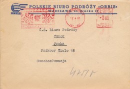 I4159 - Poland (1961) Warszawa 1: ORBIS Visit Poland - Briefe U. Dokumente