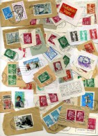 - LOT DE TIMBRES DE FRANCE SUR FRAGMENTS . - Colecciones Completas