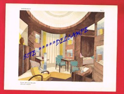 ART - DECORATION - SALON 1929 - FUMOIR - MME LUCIE RENAUDOT éditée Par A. DUMAS - Other Plans