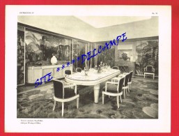 ART - DECORATION - SALON 1929 - SALLE A MANGER - Paul FOLLOT édité Par WARING Et GILLOW - Other Plans