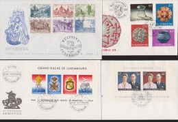 LUXEMBOURG   LOT  FDC    Réf  6832 - Autres & Non Classés