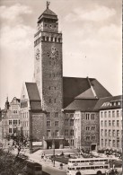 CPA BERLIN- NEUKOLLNH CITY HALL, TRAM, TRAMWAY, BUSS - Neukoelln