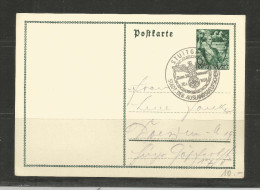 TOP!! DEUTSCHES REICH * GANZSACHE MIT SONDERSTEMPEL STADT DER AUSLANDSDEUTSCHEN * 1938 ** ! - Macchine Per Obliterare (EMA)