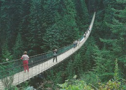 Capilano Suspension Bridge   Vancouver      British  Columbia  Canada   # 03298 - Nanaimo