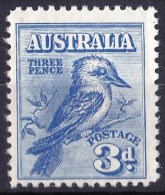 Australia 1928 Kookaburra 3d Mint No Gum - Oblitérés