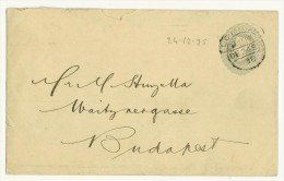 Storia Postale - GRAN BRETAGNA - ANNO 1895 - DA LONDRA PER BUDAPEST - FROM LONDON TO BUDAPEST - POSTAL STATIONERY - Luftpost & Aerogramme