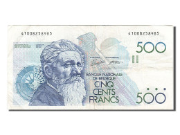 Billet, Belgique, 500 Francs, 1982, TTB - 500 Francs