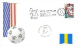 SOCCER FOOTBALL FÚTBOL FUSSBALL WORLD CHAMPIONSHIP  MUNDIAL USA 1994 SWEDEN - CAMEROON - COMMEMORATIVE COVER - 1994 – Stati Uniti